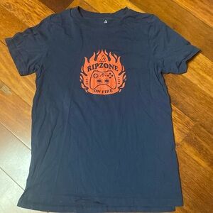 Ripzone Boys T-Shirt Navy Size L